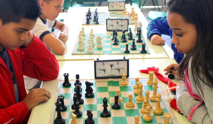 Xadrez nas escolas: Mates elementares