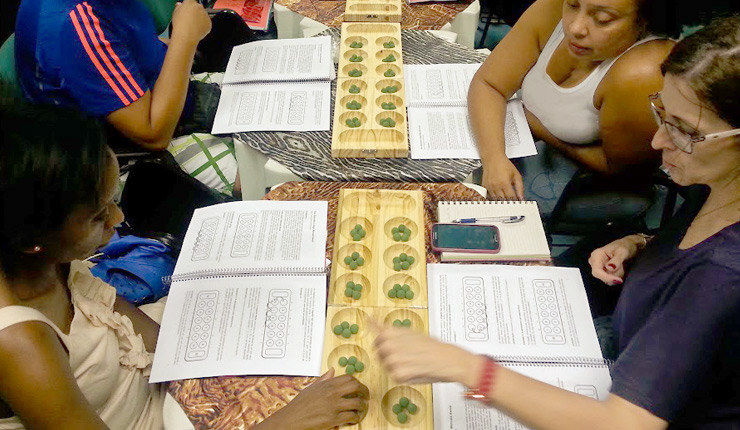 Curso: Mancala Awelé e Tecidos Africanos