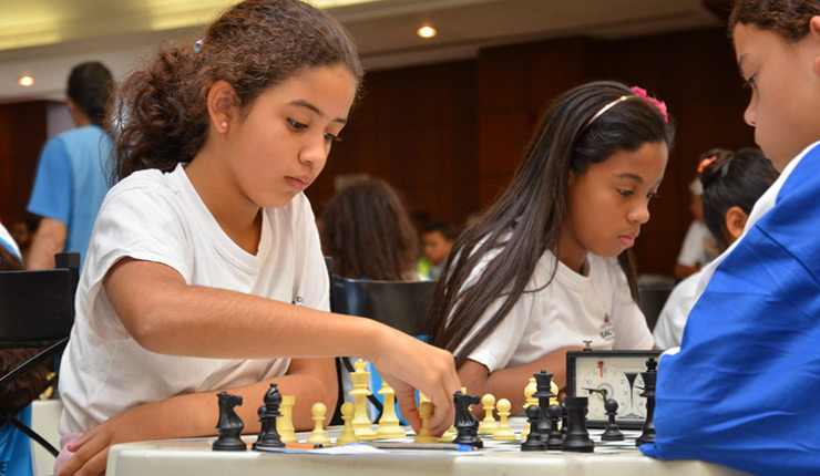 Alunos participam do Torneio de Xadrez do Etapa 2023