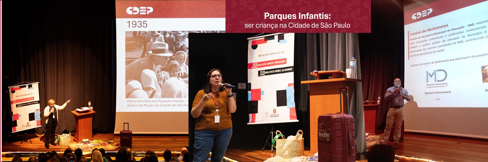 CDEP participa das celebrações dos 90 anos dos Parques Infantis na DRE São Mateus