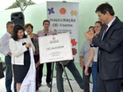 Inauguração do CEI Alecrim