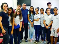 Grêmio Estudantil da EMEF Pracinhas da FEB promove ações sociais