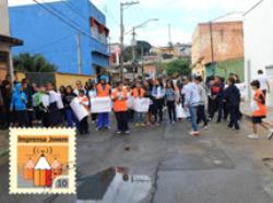 Equipe BNE Imprensa Jovem promove ação “Mobilidade Urbana e Saúde”
