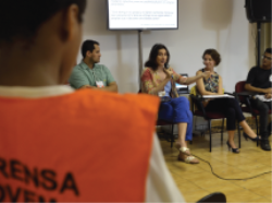 Coletiva de Imprensa Jovem discute impactos da alimentação na escola e na sociedade