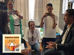 Educadores de Lauro de Freitas visitam projetos de Educomunicação