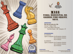 Secretaria Municipal de Educação promove a 13ª edição da Final Municipal de Xadrez por equipe