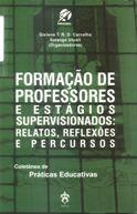 capa do livro Formação de professores e estágios supervisionados: relatos, reflexões e percursos