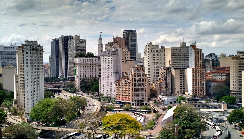 Vista Da Cidade De São Paulo