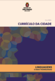 Capa do caderno de Linguagens do Currículo da Cidade para o Ensino Médio