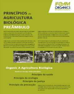 Capa Princípios Da Agricultura Biológica