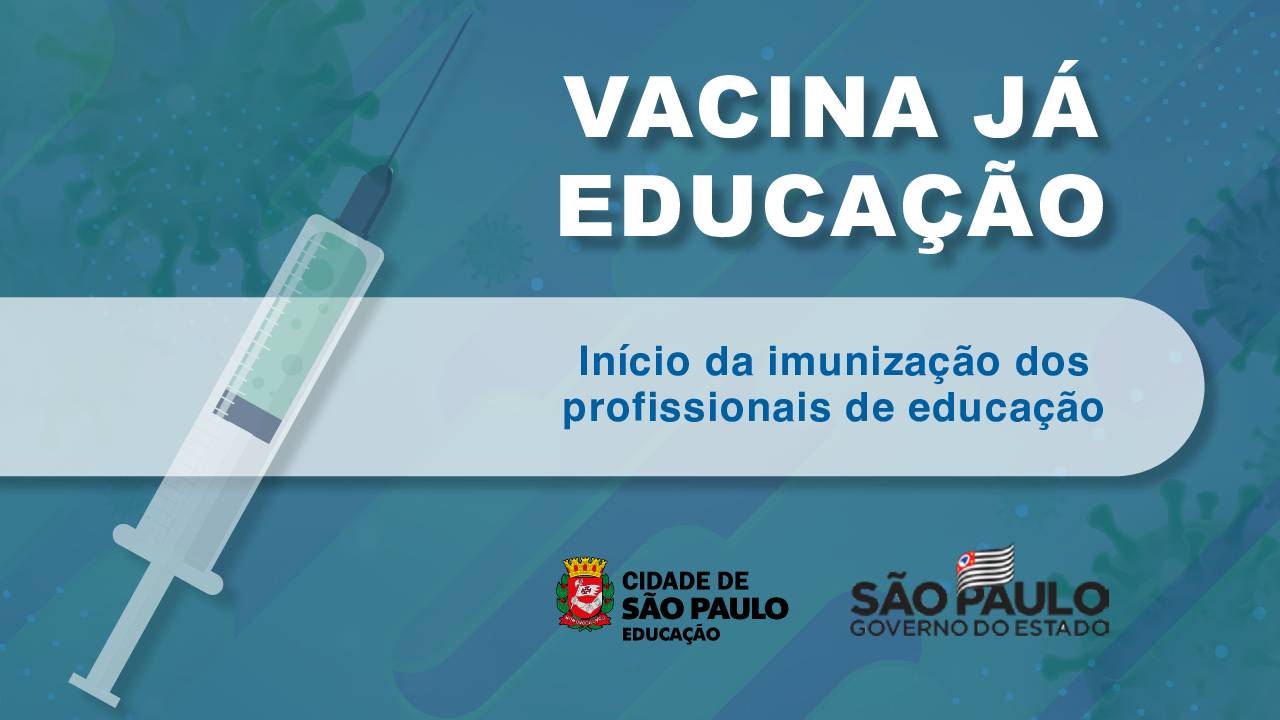 pdf com explicação sobre o início da imunização dos profissionais de educação