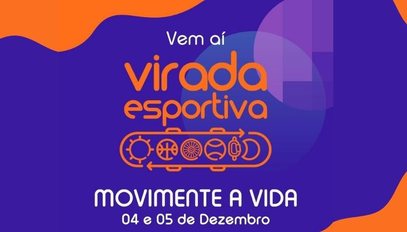 banner da Virada Esportiva 2021 - Movimente a vida