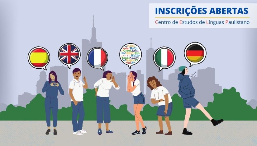 Inscrições estão abertas para cursos gratuitos de idiomas em nível