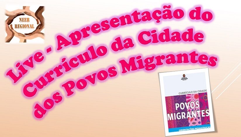 imagem de divulgação da Live dos Povos Migrantes da Penha