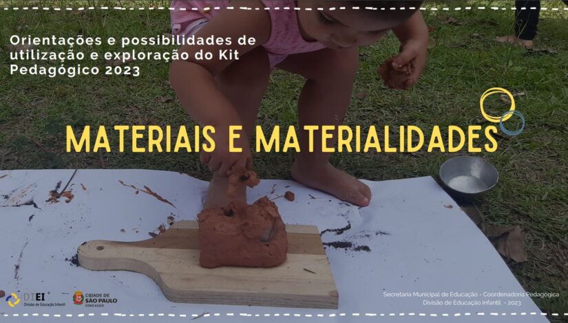 Capa dos Materiais de Orientação para Kit de Educação Infantil