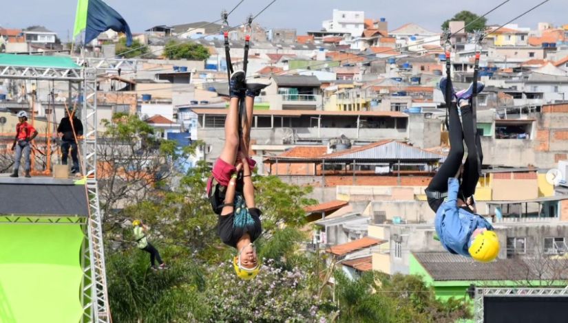 Fotografia do Turismo de Aventura nos CEUs