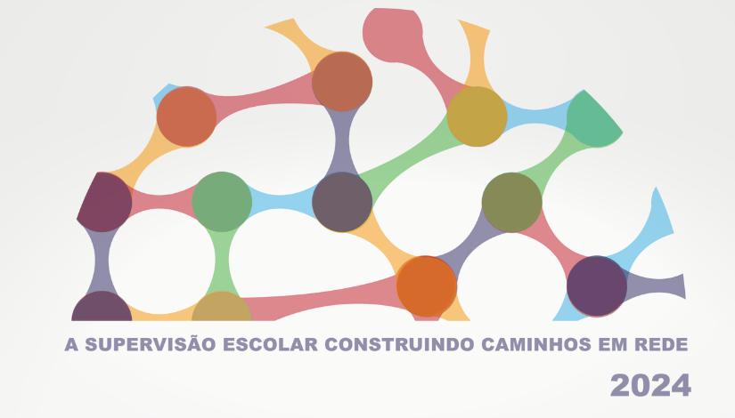 Logo curso Supervisão Escolar construindo caminho em rede