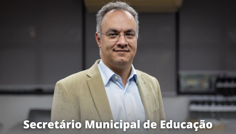 Foto do Secretário Municipal de Educação, Fernando Padula