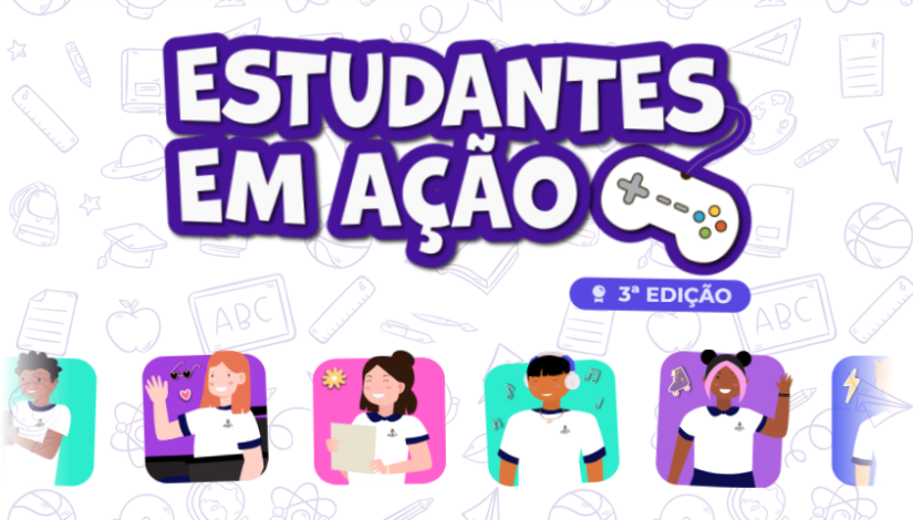 logo do prêmio Estudantes Em Ação 3ª edição
