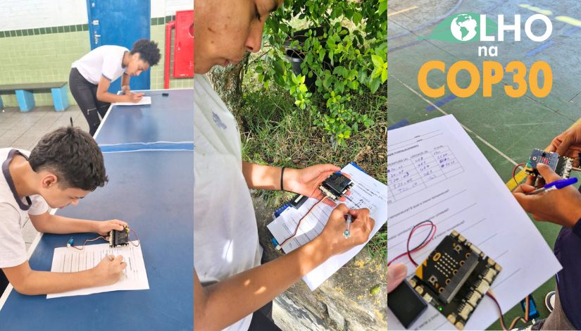Escola municipal utiliza mini estação meteorológica para fortalecer o aprendizado de matemática 
