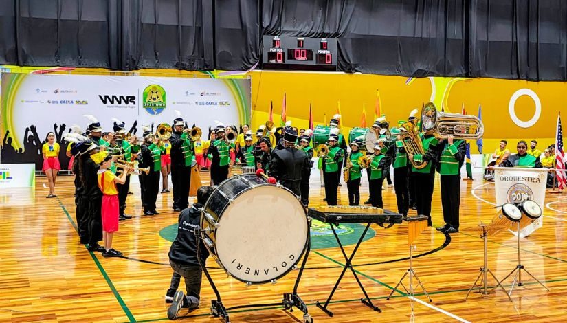 Escola Municipal participa de abertura da Copa América de Rugby em Cadeira Rodas