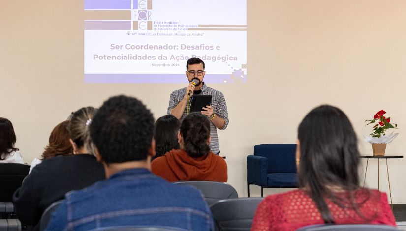 Fotografia do encontro formativo dos Coordenadores Pedagógicos Ingressantes.