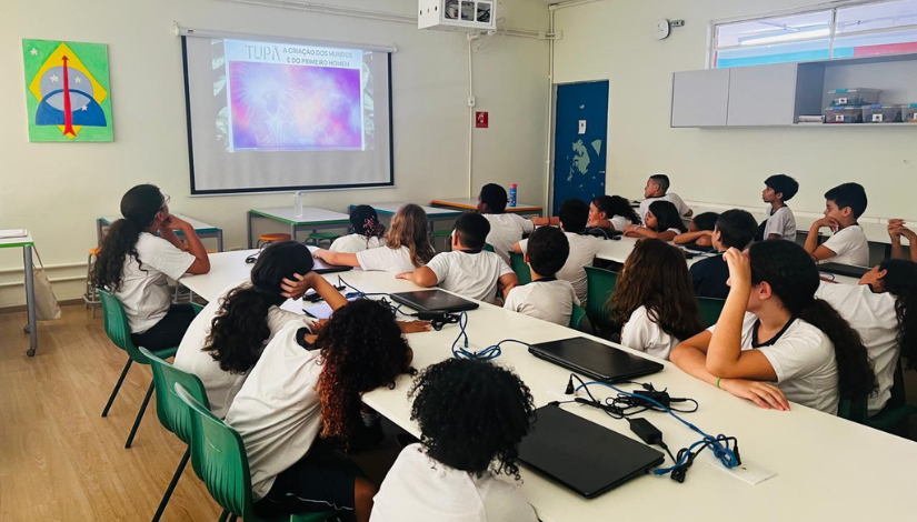 Projeto “Nhandecy – A Terra é Nossa Mãe” valoriza povos indígenas e sustentabilidade na EMEF Maria Aparecida Rodrigues Cintra