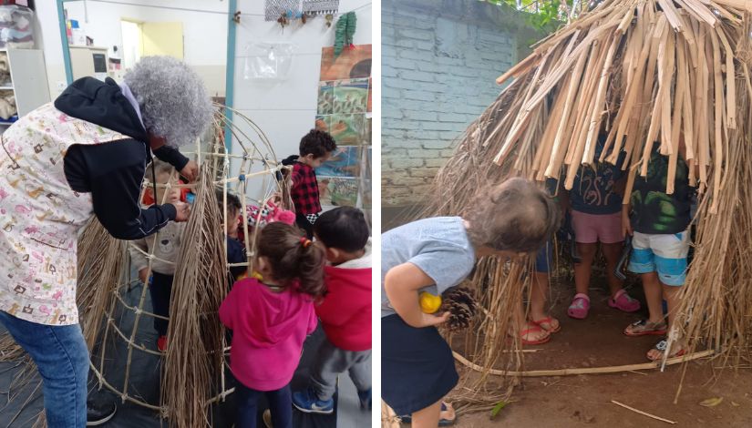 Sarau Literário dá origem a projeto sobre culturas indígenas no CEI Jardim Três Marias
