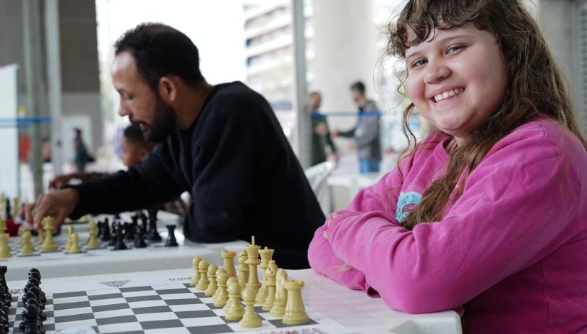 Talento do xadrez desponta no CEU EMEF Vila do Sol