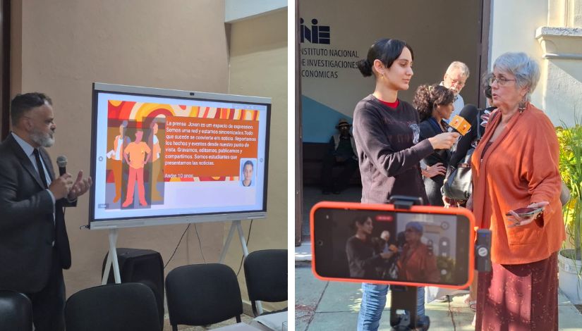 Imprensa Jovem representa a educação paulistana em encontro internacional sobre alfabetização midiática