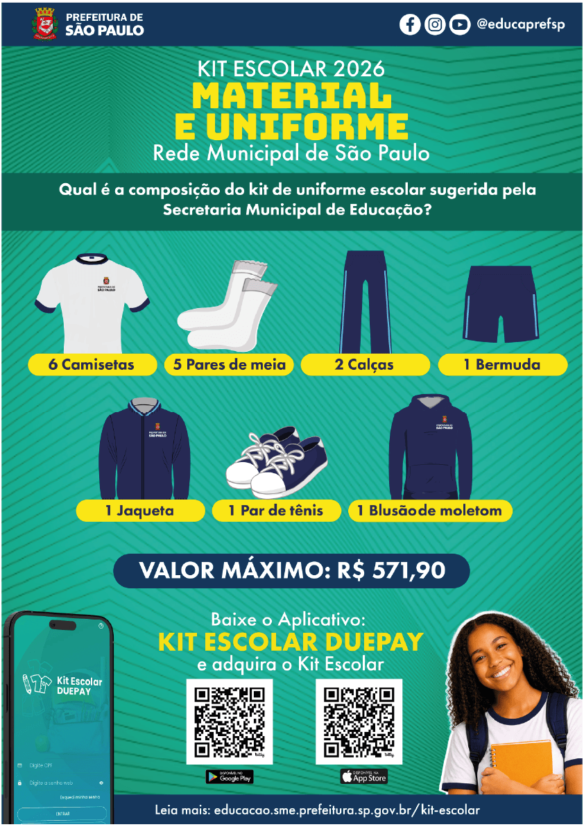 Cartaz Itens para compra
