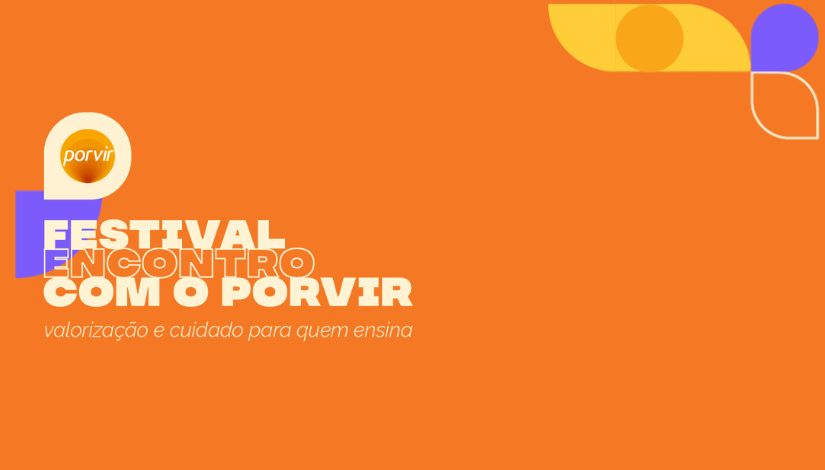 Imagem com o fundo laranja e o texto 