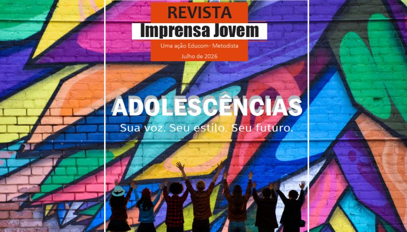 Imagem da capa da Revista Imprensa Jovem.